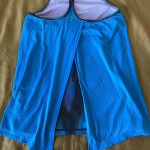Ivivva Purple Split Racerback Tank Top